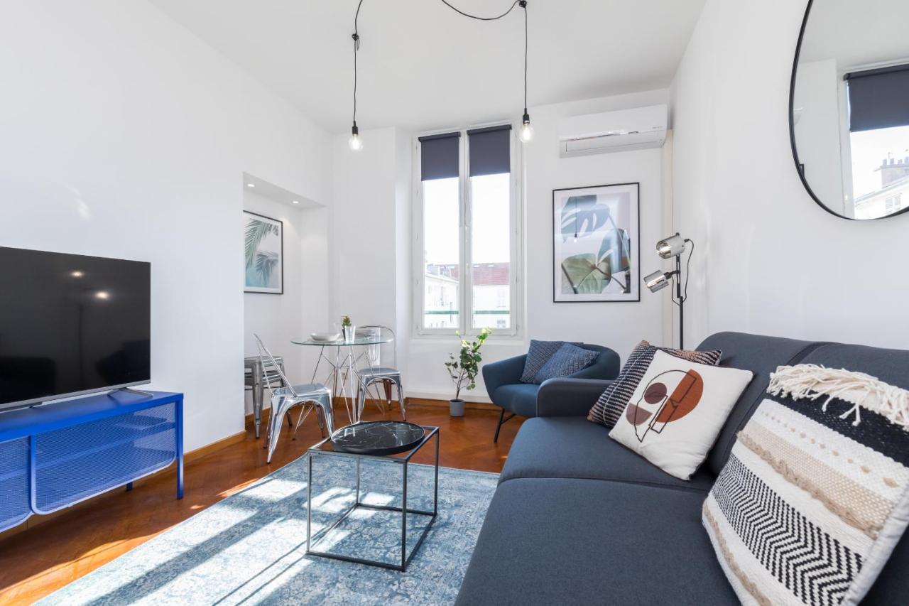 7 Medecin - Place Massena - 2p - Lumineux - Climatise